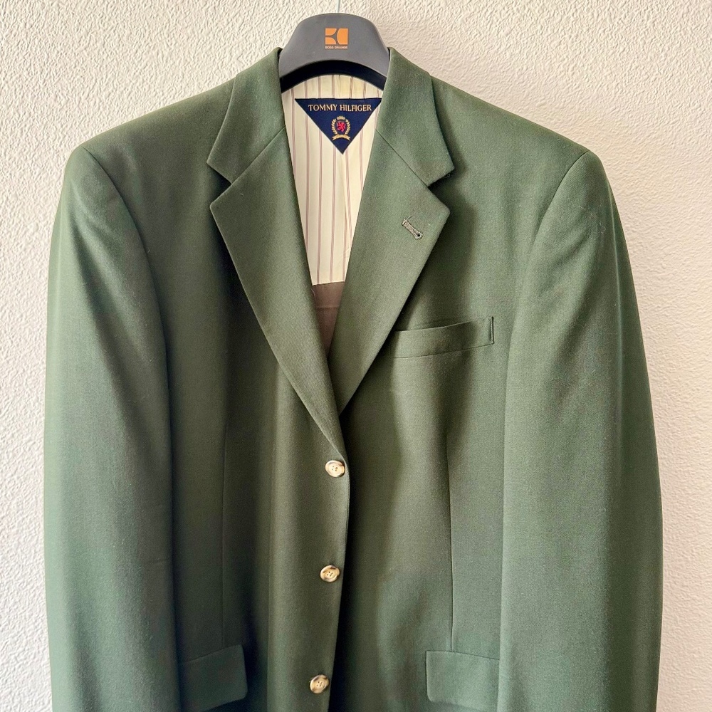 Tommy Hilfiger Sport Coat (Forest Green, 42L)